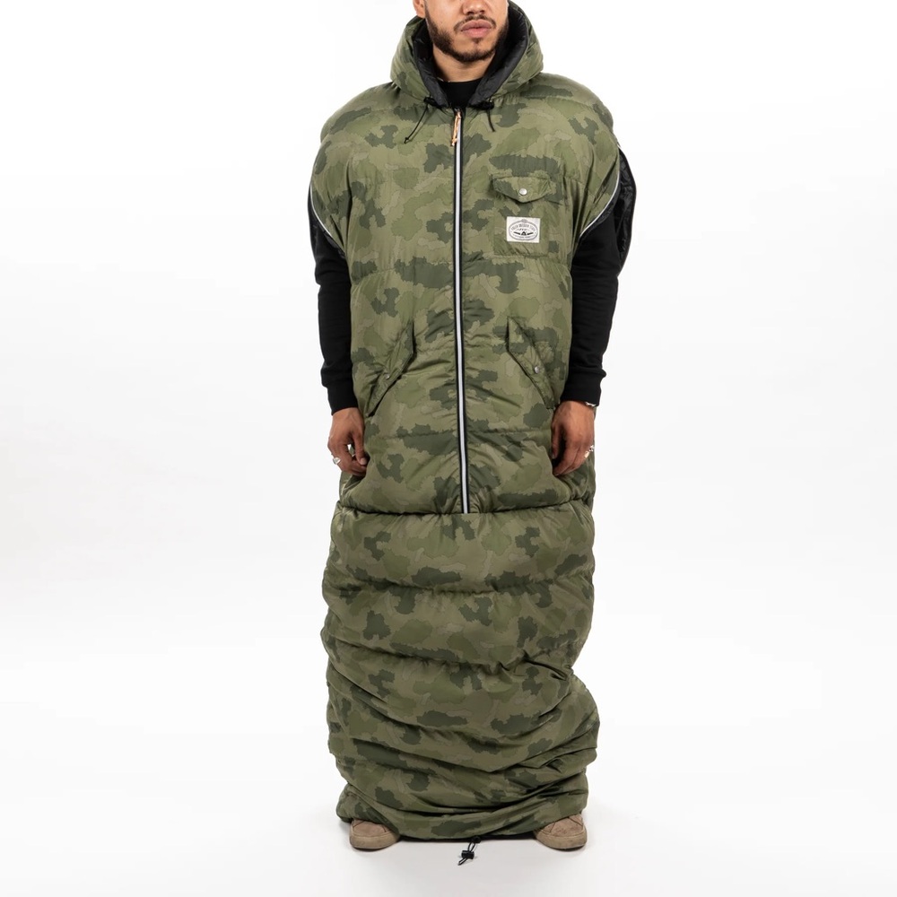 RARE NEW Poler Reversible Napsack Wearable Sleeping Bag - XL
